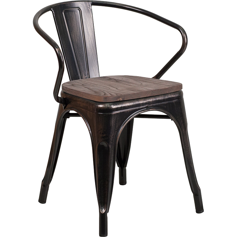 Flash Furniture CH-31270-BQ-WD-GG - Item 278178