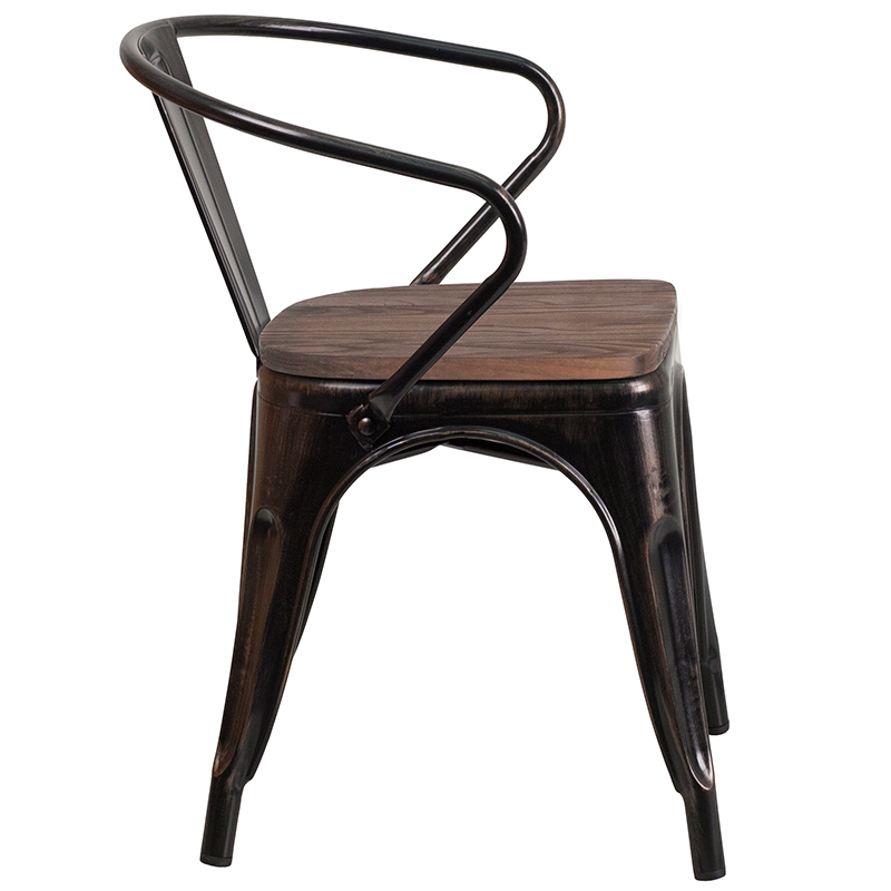 Flash Furniture CH-31270-BQ-WD-GG - Item 278178