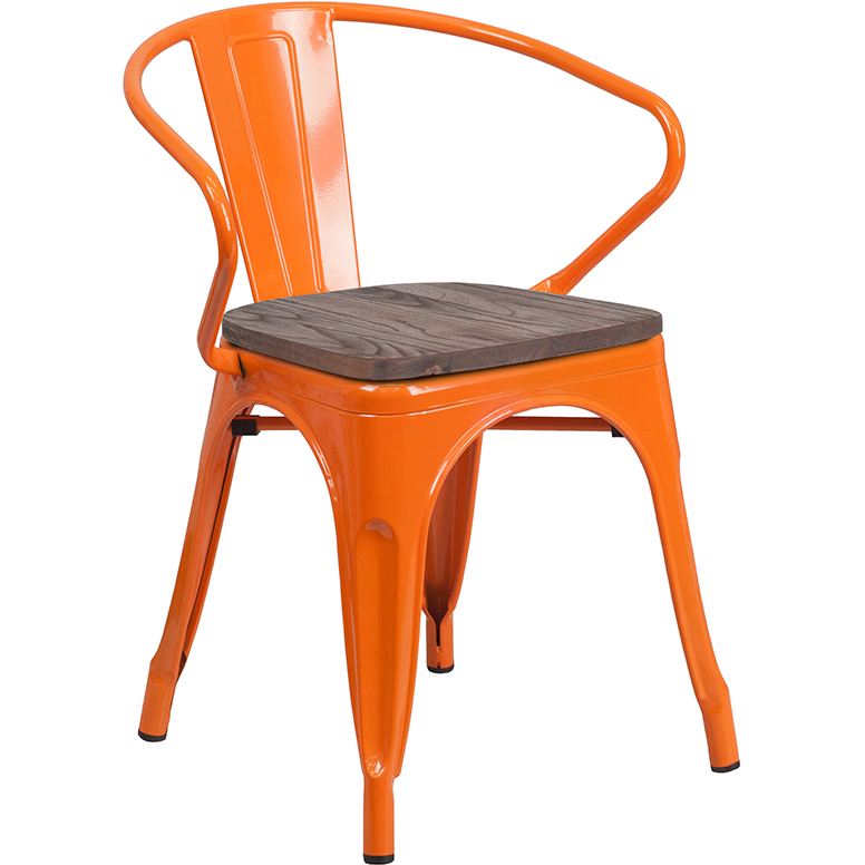 Flash Furniture CH-31270-OR-WD-GG - Item 278179