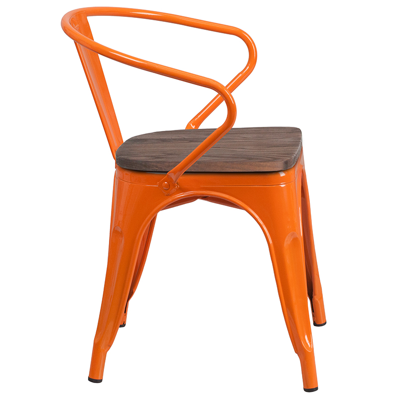 Flash Furniture CH-31270-OR-WD-GG - Item 278179