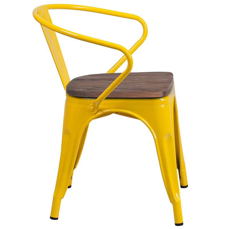 Flash Furniture CH-31270-YL-WD-GG - Item 278182