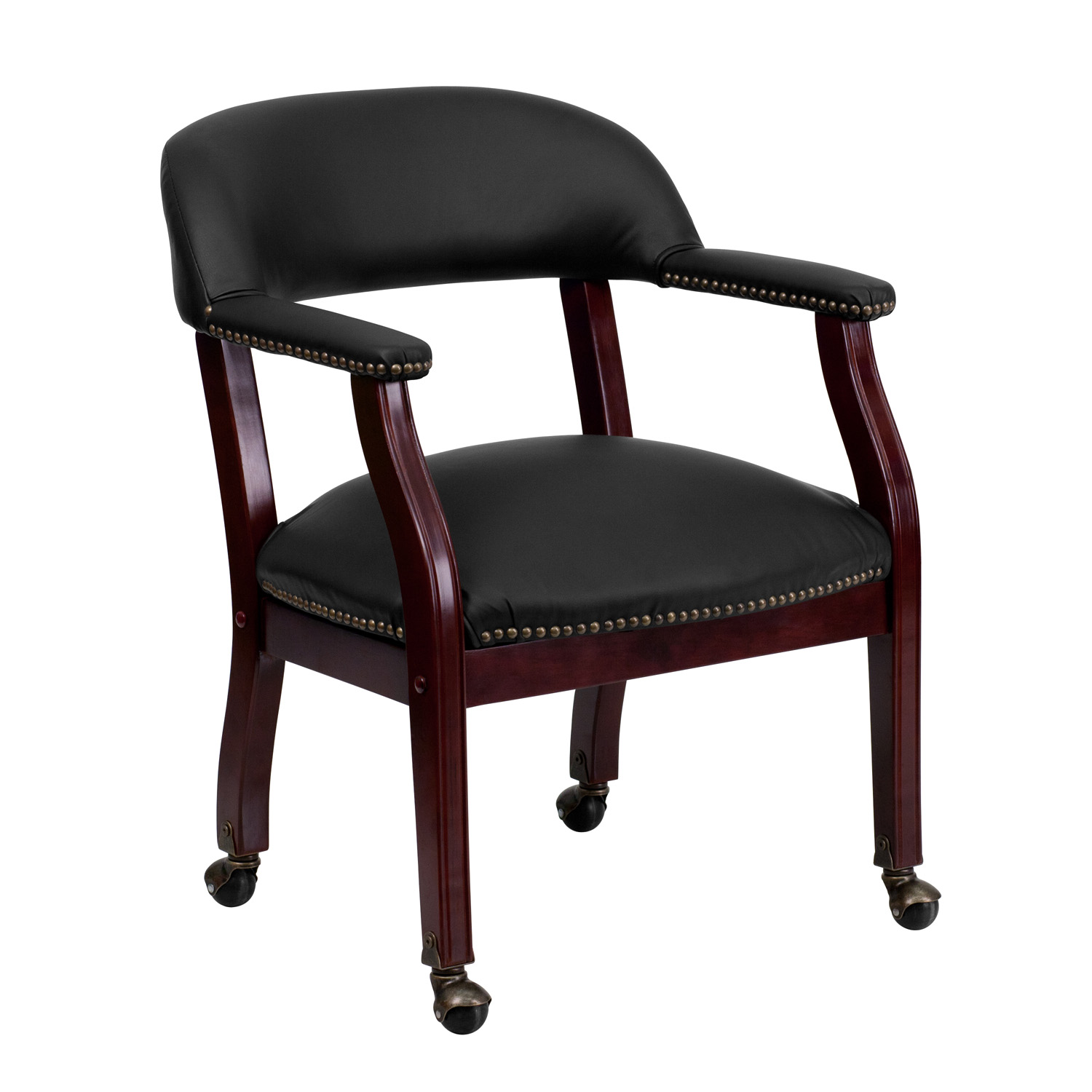 Flash Furniture B-Z100-LF-0005-BK-LEA-GG - Item 278208