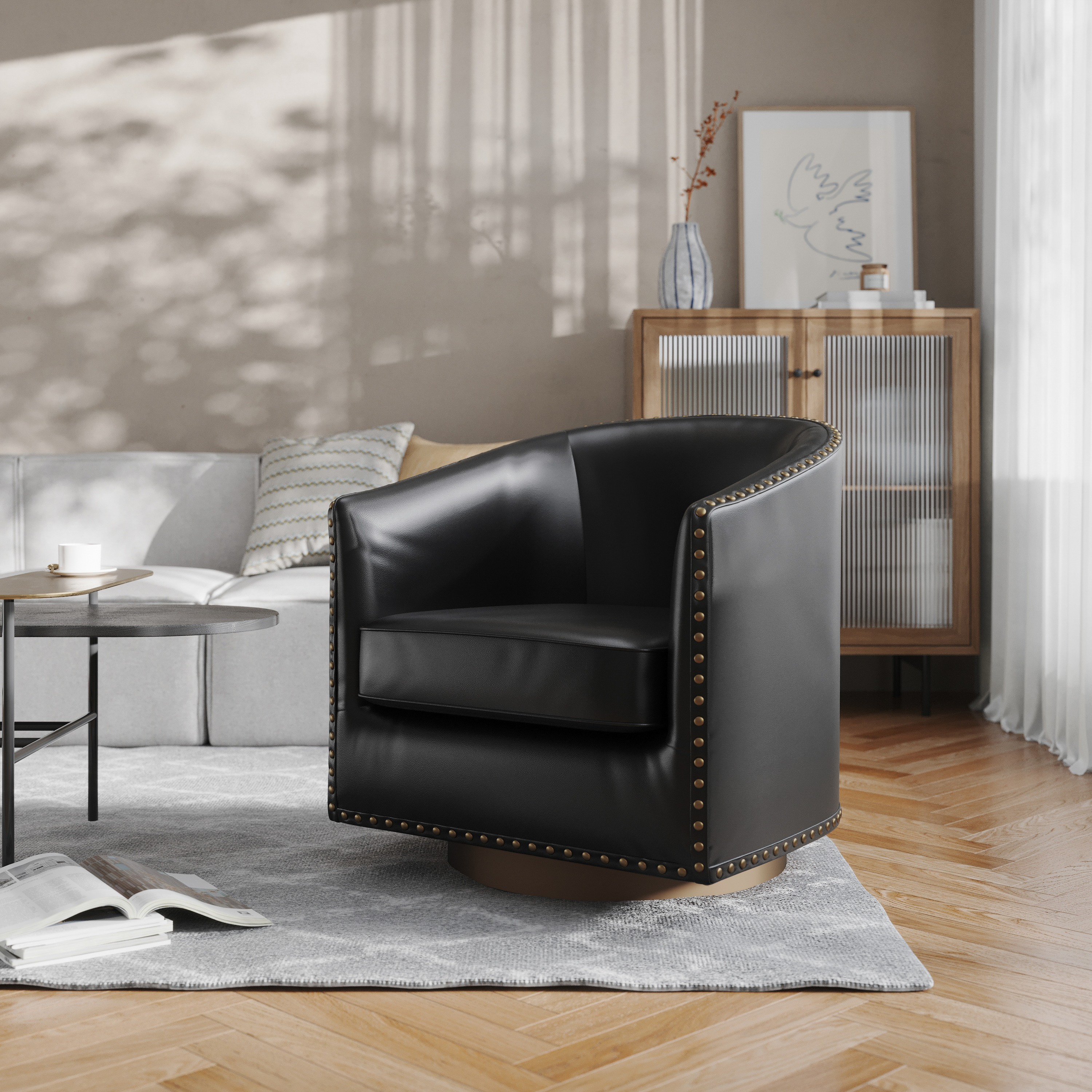 Flash Furniture BS-AC22-061-BLKPU-GG - Item 278231