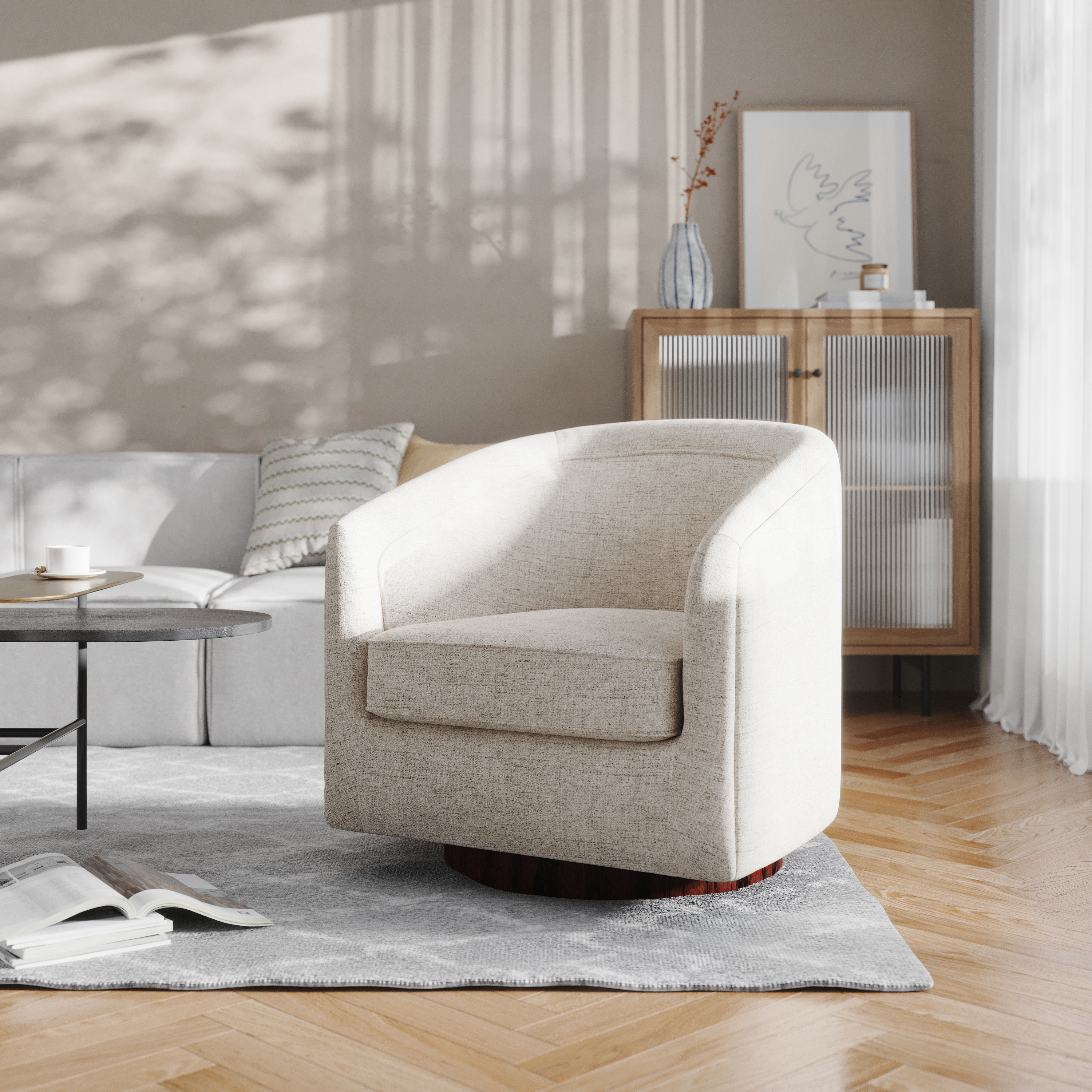 Flash Furniture BS-AC22-064-CRM-GG - Item 278236