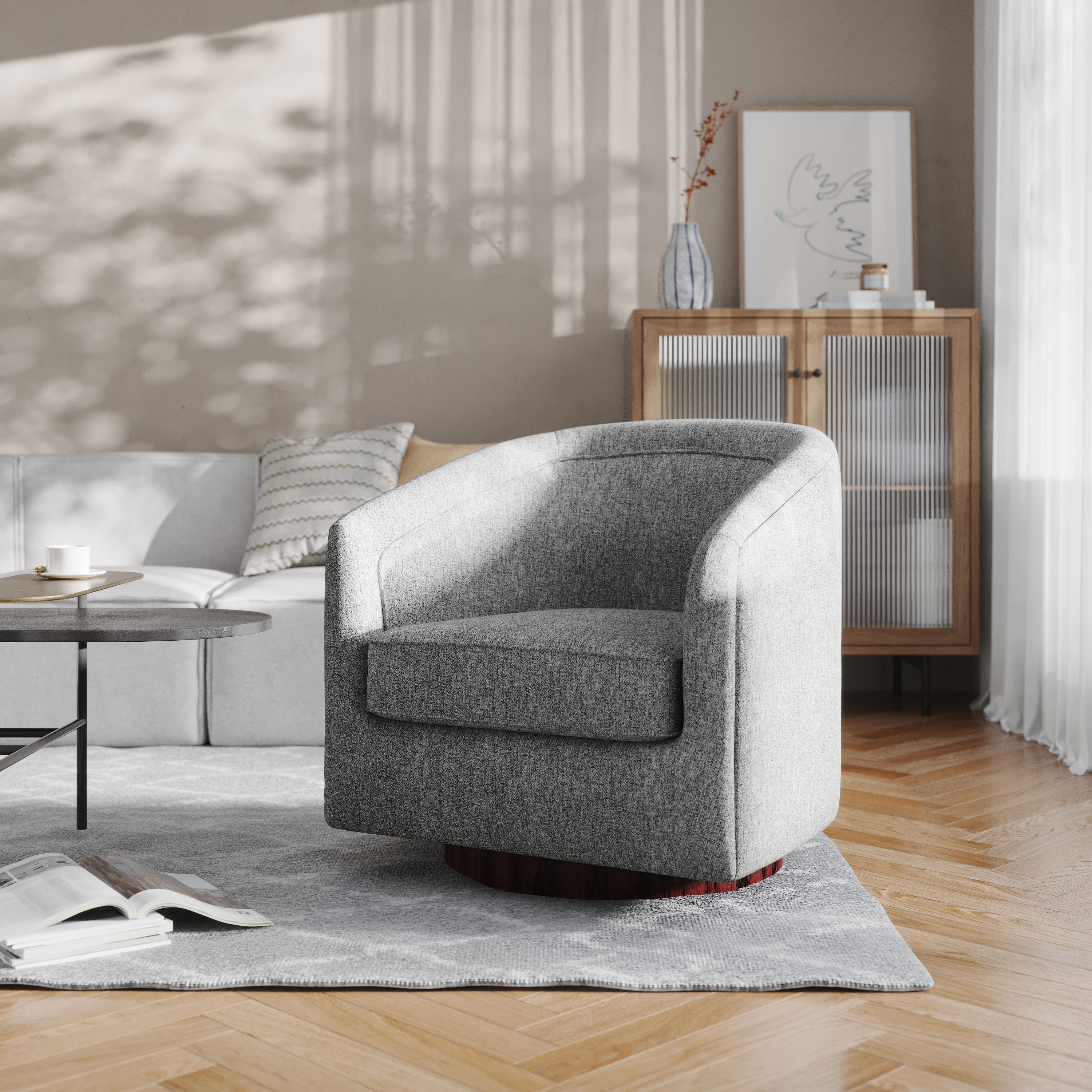Flash Furniture BS-AC22-064-GRY-GG - Item 278241