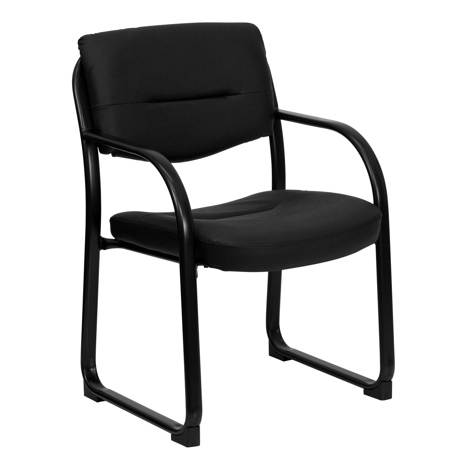 Flash Furniture BT-510-LEA-BK-GG - Item 278283
