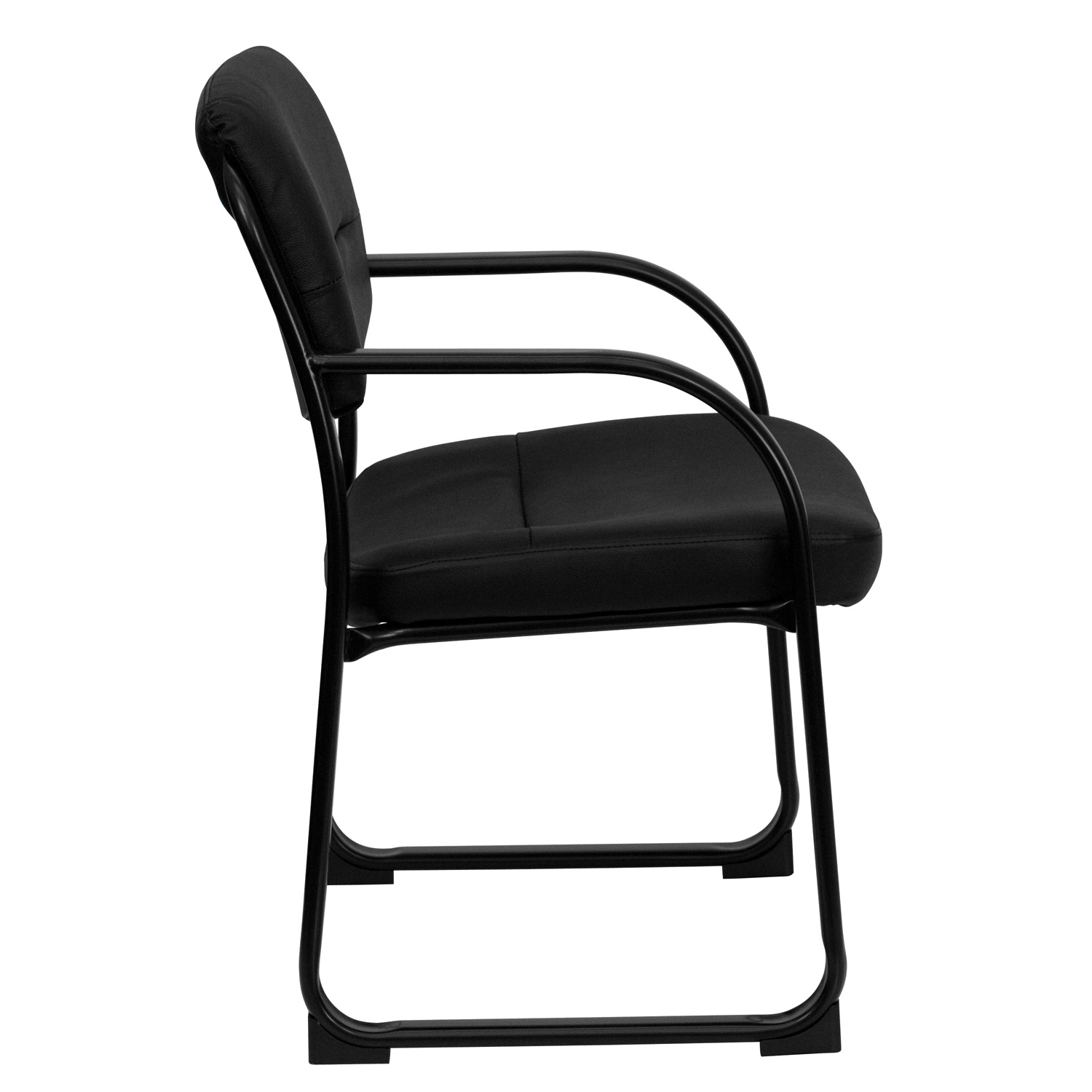 Flash Furniture BT-510-LEA-BK-GG - Item 278283