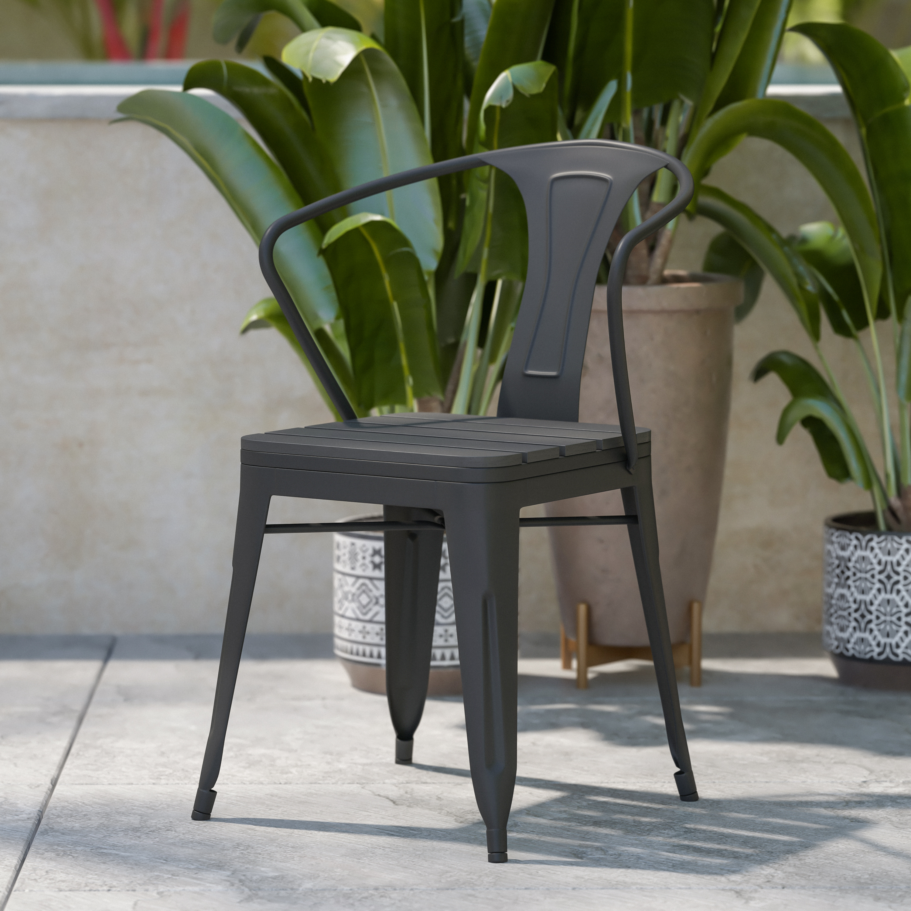 Flash Furniture 2-SB-T11C-BK-GG - Item 278335