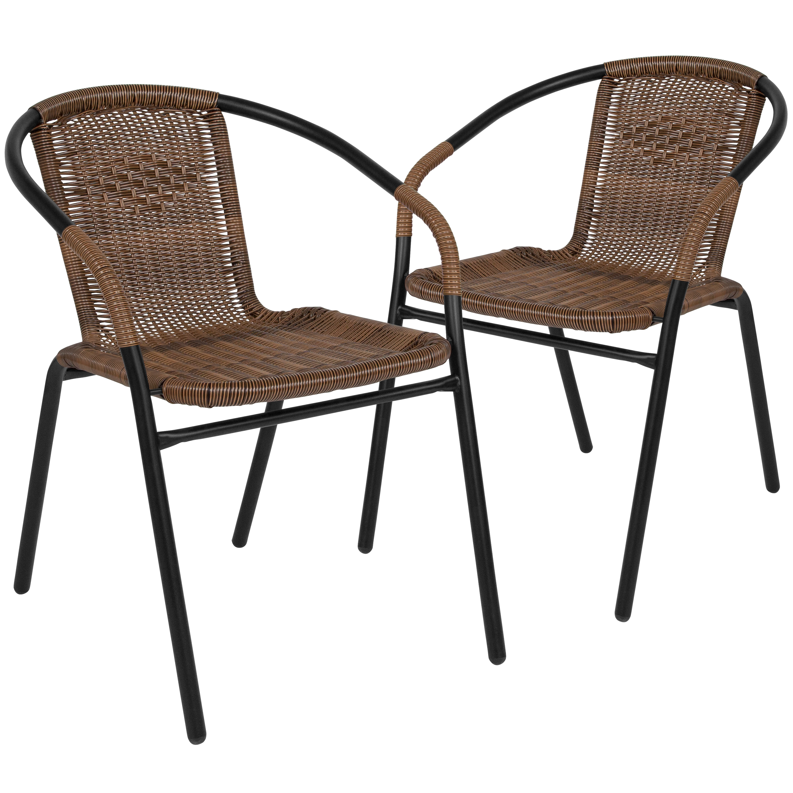 Flash Furniture 2-TLH-037-DK-BN-GG - Item 278426