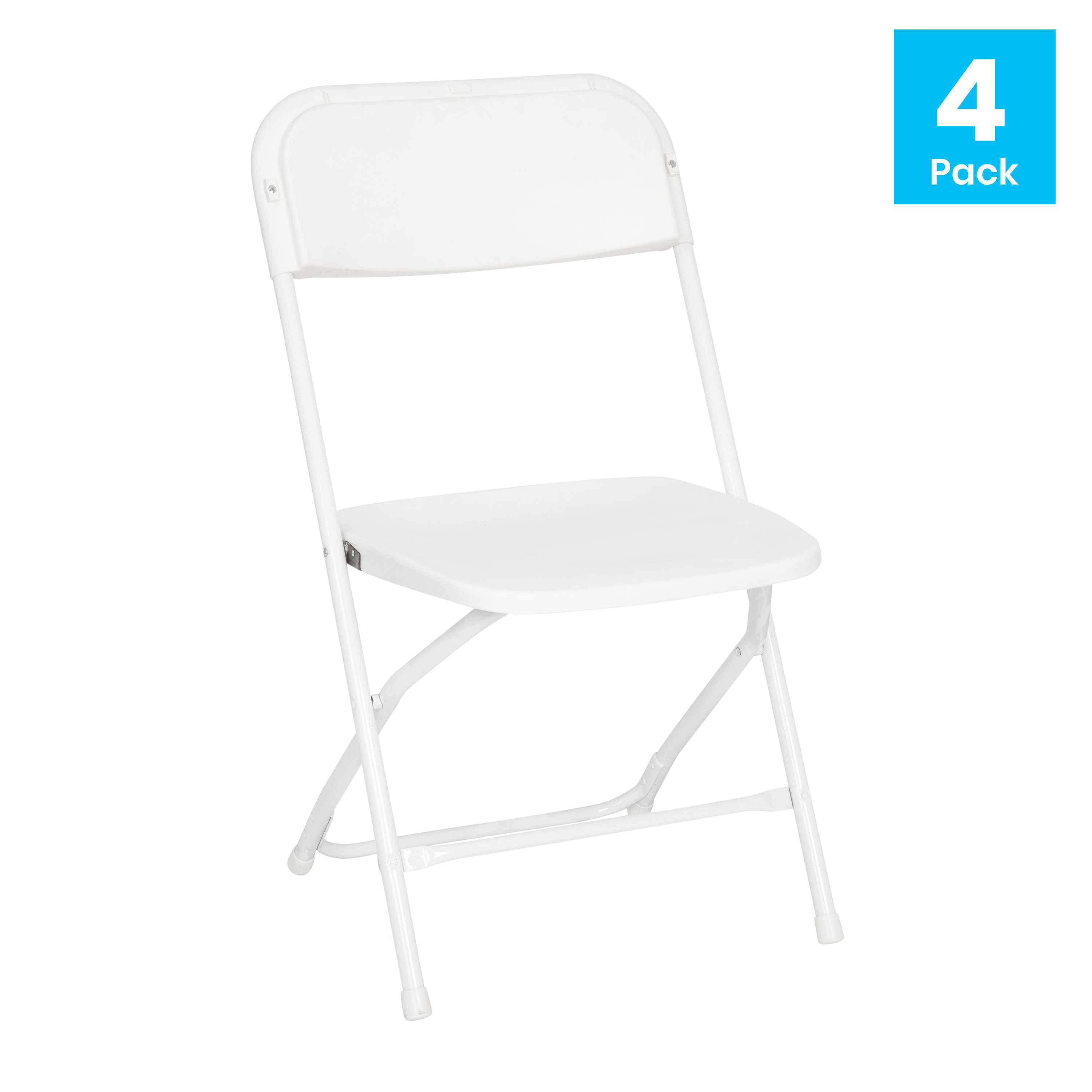 Flash Furniture LE-L-3-W-WH-GG - Item 278544