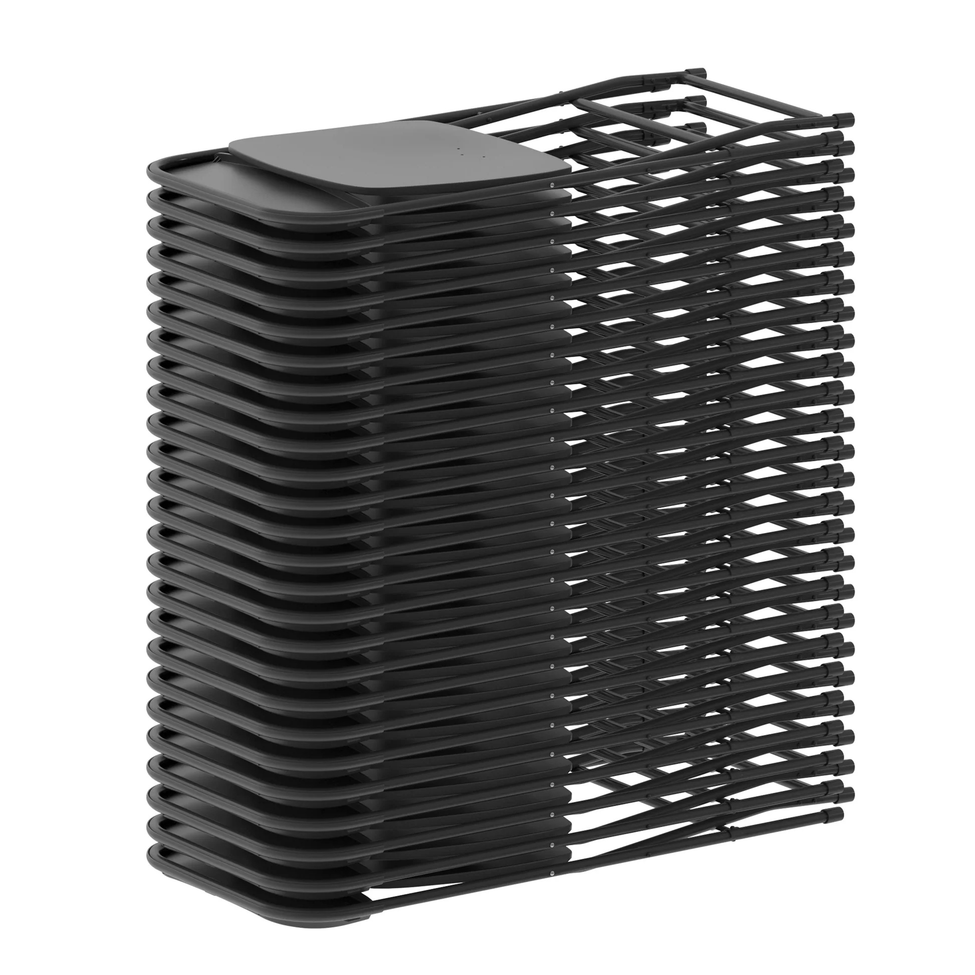 Flash Furniture 4-LE-L-3-W-BK-GG - Item 280244