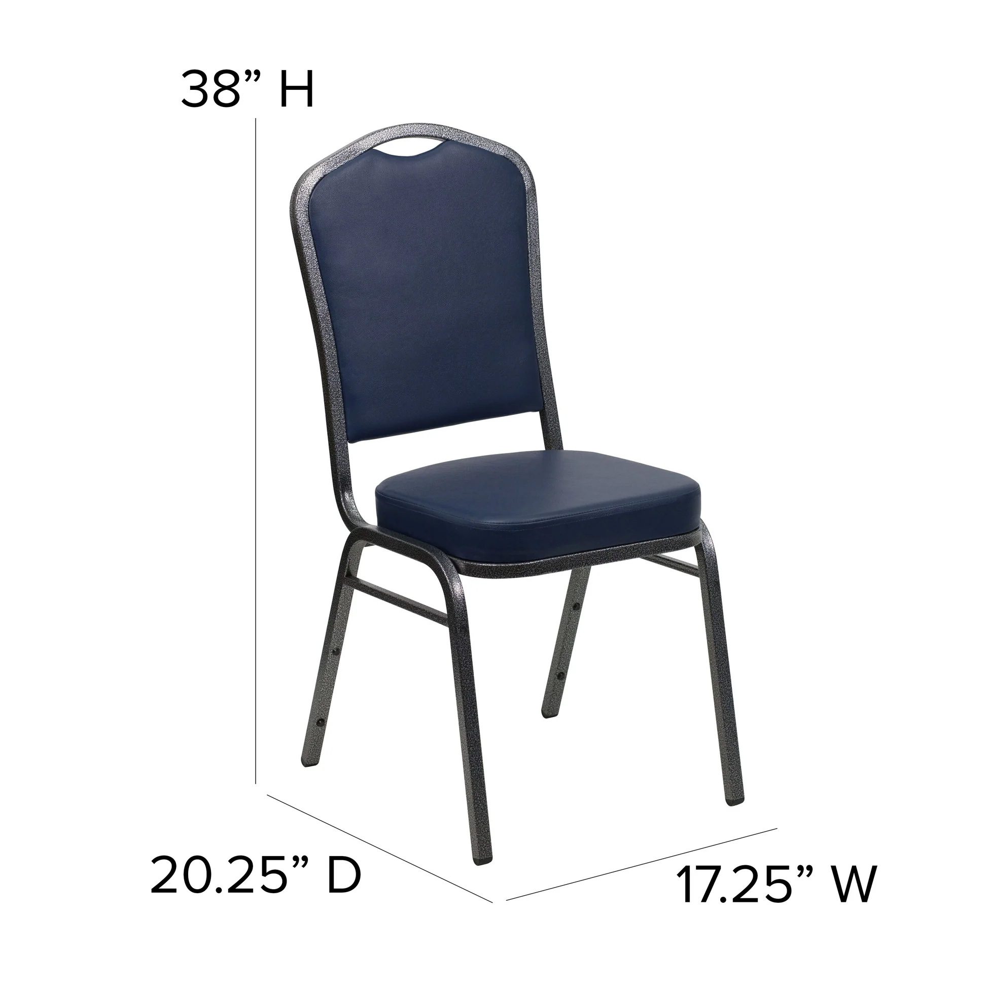 Flash Furniture FD-C01-SILVERVEIN-NY-VY-GG - Item 280253