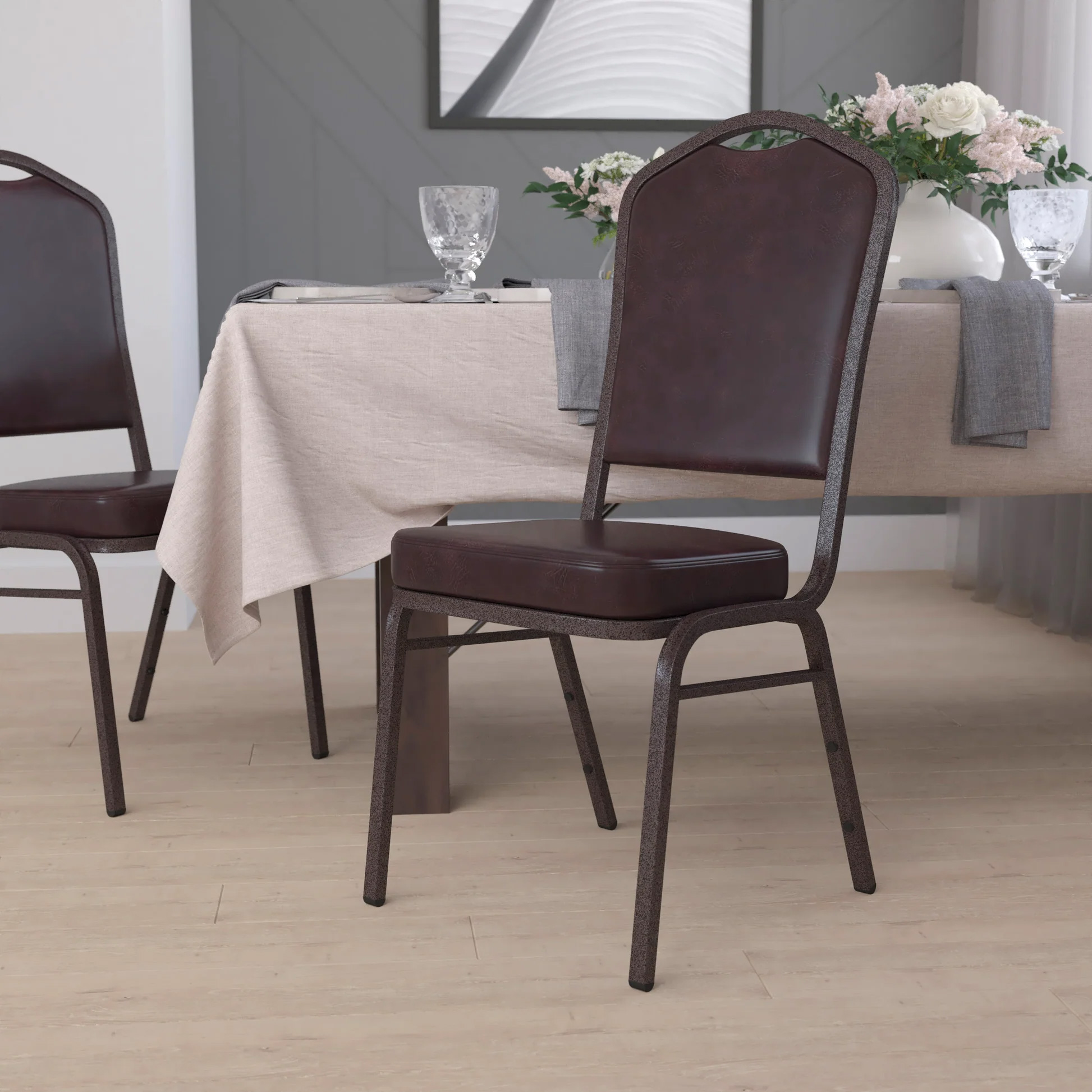 Flash Furniture FD-C01-COPPER-BRN-VY-GG - Item 280290