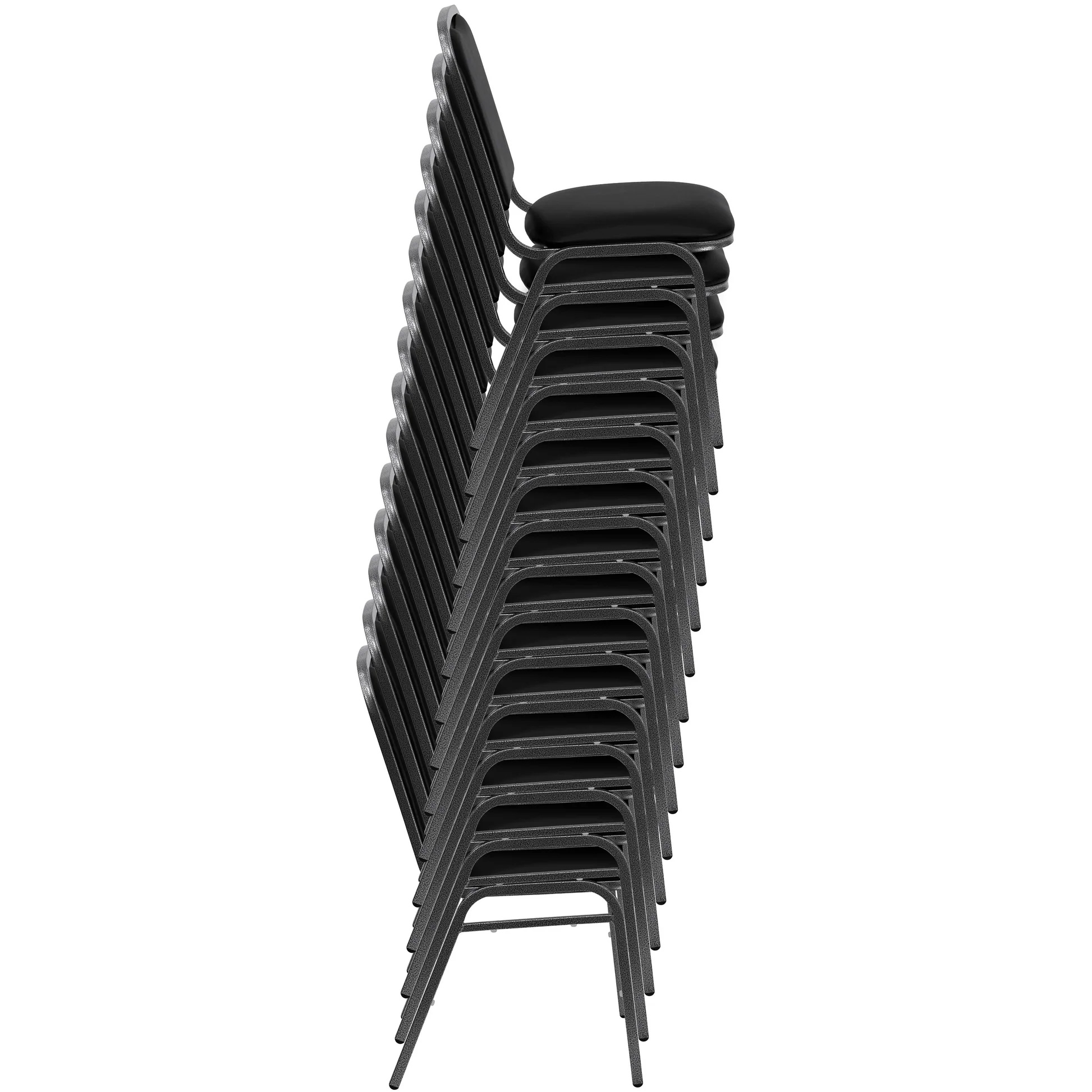 Flash Furniture NG-108-SV-BK-VYL-GG - Item 280291