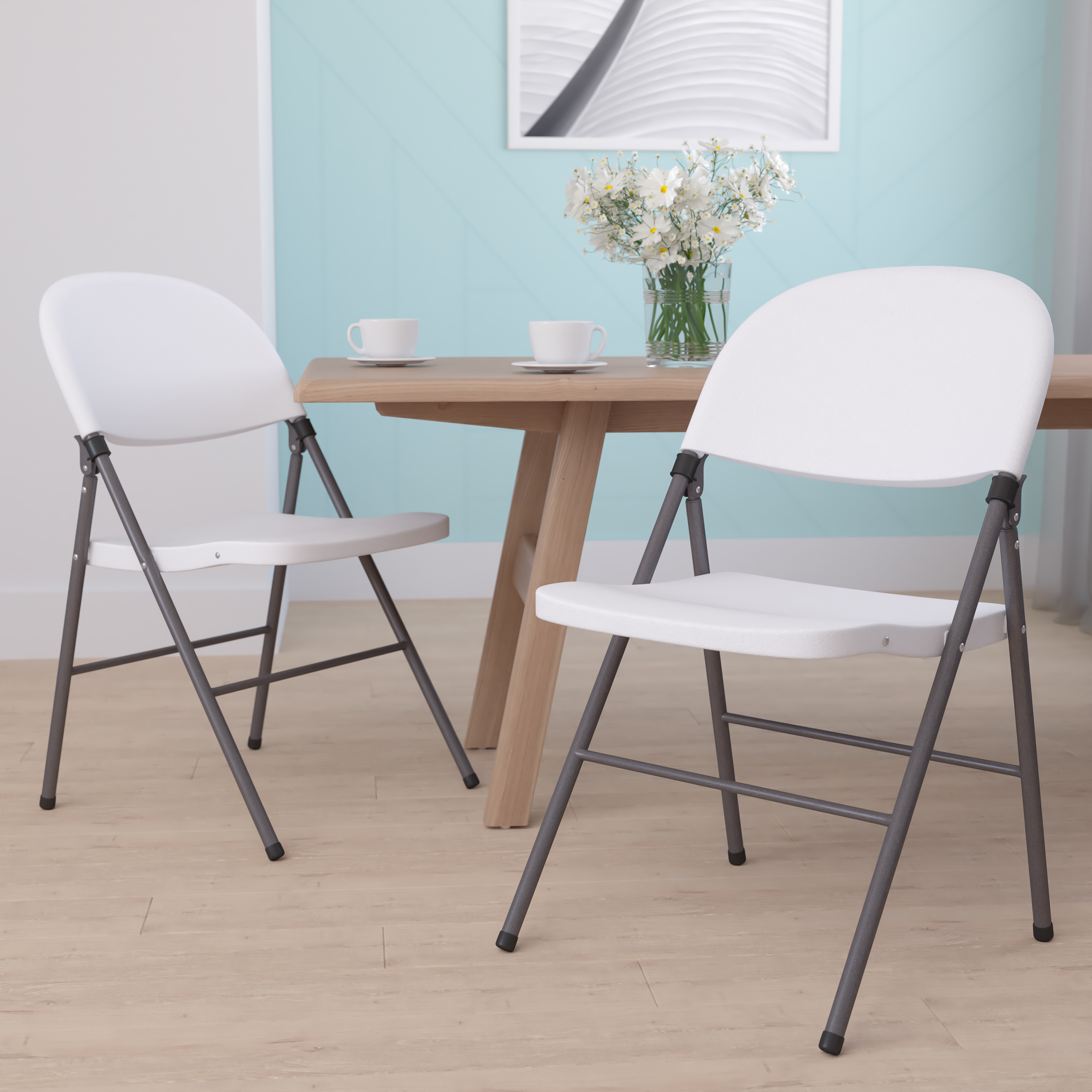 Flash Furniture DAD-YCD-70-WH-GG - Item 280408