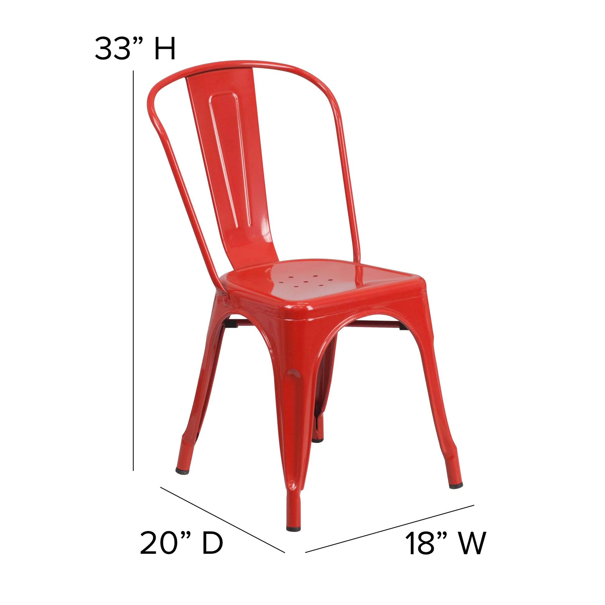 Flash Furniture CH-31230-RED-GG - Item 280446