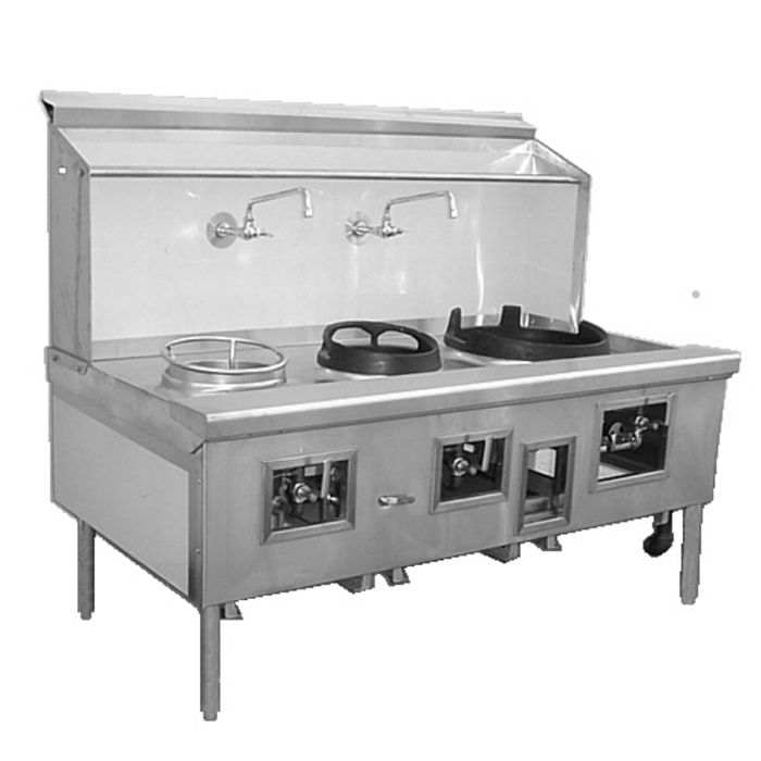 2 burner chinese range