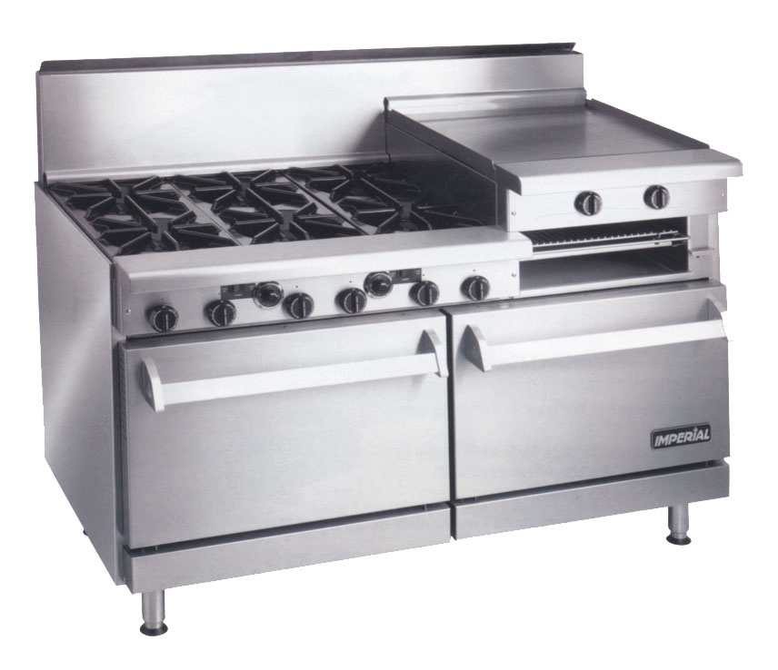 Imperial Range 49" Residential Gas Range 4 Burners, 24" Griddle & Oven