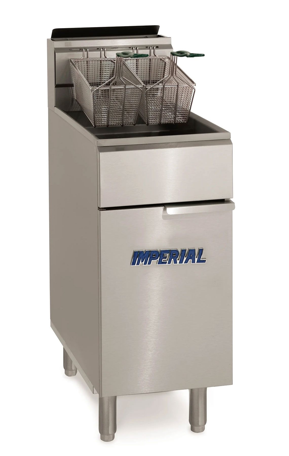 Imperial Range IFS40OP 40lb Open Pot Floor Model Gas Deep Fat Fryer