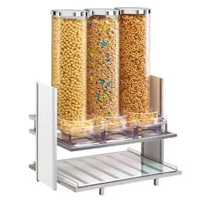 Cal-Mil 1499-15 Eco Modern 18.25" x 13.25" Clear Acrylic Cereal Dispenser