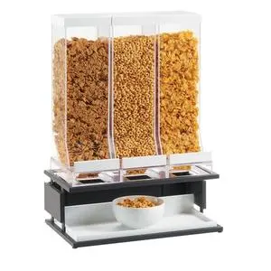 Cal-Mil 22046-13 Monterey 17.25" x 10.5" Clear Countertop Cereal Dispenser