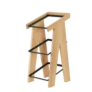 Cal-Mil 23137-3-21 Sydney 12.5" x 13" x 27.75"H Oak 3-Tier Display Riser