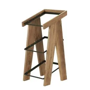 Cal-Mil 23137-3-78 Sydney 12.5" x 13" x 27.75"H Walnut 3-Tier Display Riser