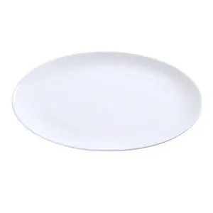 Yanco China Abco Super White Porcelain 10in x 7in Oval Platter - 2dz - AC-10-CP Yanco China Abco Super White Porcelain 10in x 7in Oval Platter - 2dz - AC-10-CP