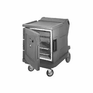 Cambro Camtherm Low Profile Electric Hot/Cold Cart - Gray - CMBHC1826LC191