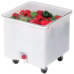 Cambro Camcrisper Mobile Vegetable Crisper - White - CC32148