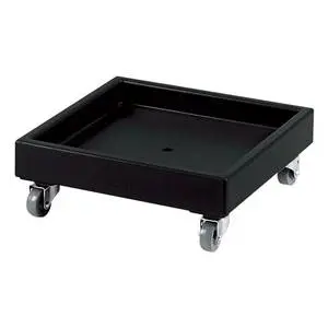 Cambro Camdolly 22-1/2"L x 22-1/2"W x 8-1/4"H - Black - CD2020110