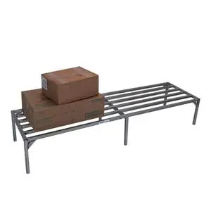 Channel Manufacturing ES2072 72" x 20" x 12" Stainless Steel Tubular Dunnage Rack
