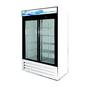 51" Two-Section Reach-In Refrigerator 45 Cubic Feet Capacity