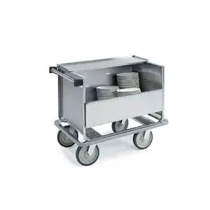 Lakeside 32"x21"x31-1/2" Stainless Steel Store N Carry Dish Truck - 705