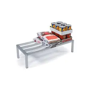 Lakeside 24"Dx60"Wx8"H Welded Aluminum Dunnage Rack - 9172