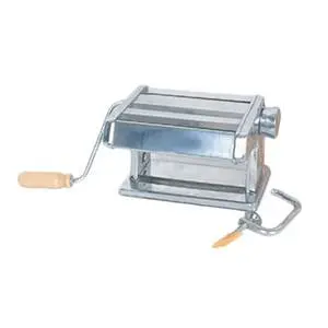 Thunder Group Table Mounted Manual Pasta/Noodle Machine w/ Wooden Handle - GN001