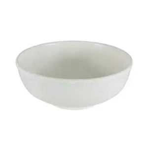 19 oz Imperial White Melamine Round Noodle Bowl - 1 Doz