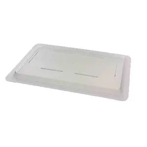 Thunder Group Square Food Storage Container Lid - White - PLFBC1218PC