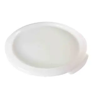 Round Food Storage Container Cover  - White
