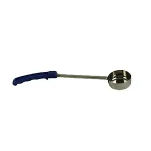 Thunder Group 8 oz Stainless Steel Solid Blue Handle Portion Controller - SLLD008A