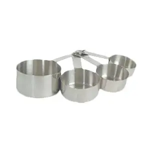 Thunder Group 4-Piece Stainless Steel Measuring Cup Set - SLMC2414