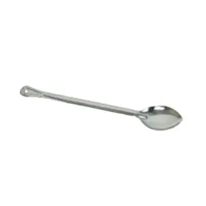 21" Stainless Steel Solid Flat Handle Basting Spoon