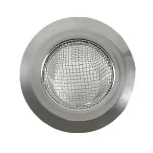 Thunder Group Wide Rim Medium Stainless Steel Sink Strainer - SLSN002W