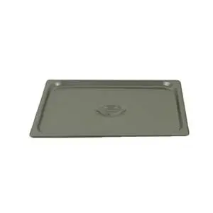 Thunder Group 2/3 Size 24 Gauge Solid Steam Table Pan Cover - STPA5230C