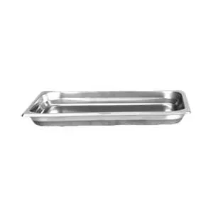 Thunder Group 1/2 Size Stainless Steel Steam Table Pan - 1-1/4" Deep - STPA3121