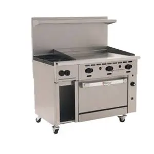 48" Challenger XL Restaurant Range (1) standard oven bases