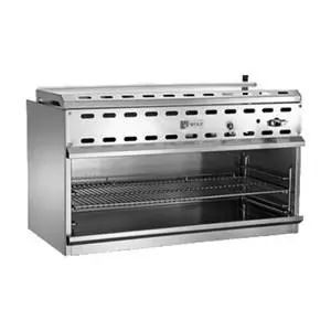 48" Gas Cheesemelter w/(2) 40,000 BTU infrared burners