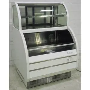 Used Turbo Air 39in Open Display Refrigerator Merchandiser Case - TOM-W-40SB-N