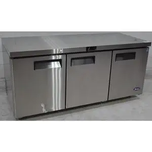 Used Atosa 72" Triple Door Undercounter Reach-in Refrigerator - MGF8404