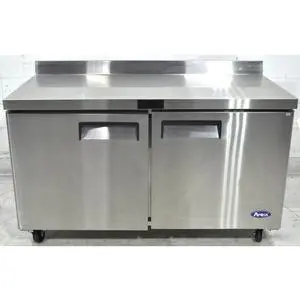 Used Atosa 60" Two Section Reach In Worktop Refrigerator - MGF8410GR